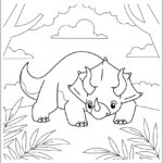 Dinossauros para colorir imprimir PDF