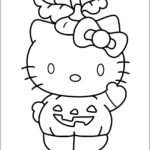 Desenhos Hello Kitty para colorir - imprimir PDF