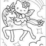 Desenhos Hello Kitty para colorir - imprimir PDF