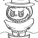Desenho Labubu Para Colorir e Pintar Imprimir PDF