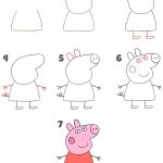 Como Desenhar a Peppa Pig - Desenho Para Desenhar