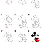 Como Desenhar o Mickey - Desenho Para Desenhar Fácil