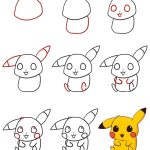 Como Desenhar o Pikachu - Desenho Para Desenhar Fácil