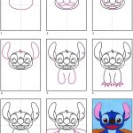 Como Desenhar o Stitch - Desenho Para Desenhar Fácil