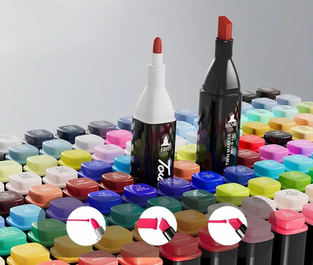 Canetinhas Ponta Dupla Para Colorir Mercado Livre