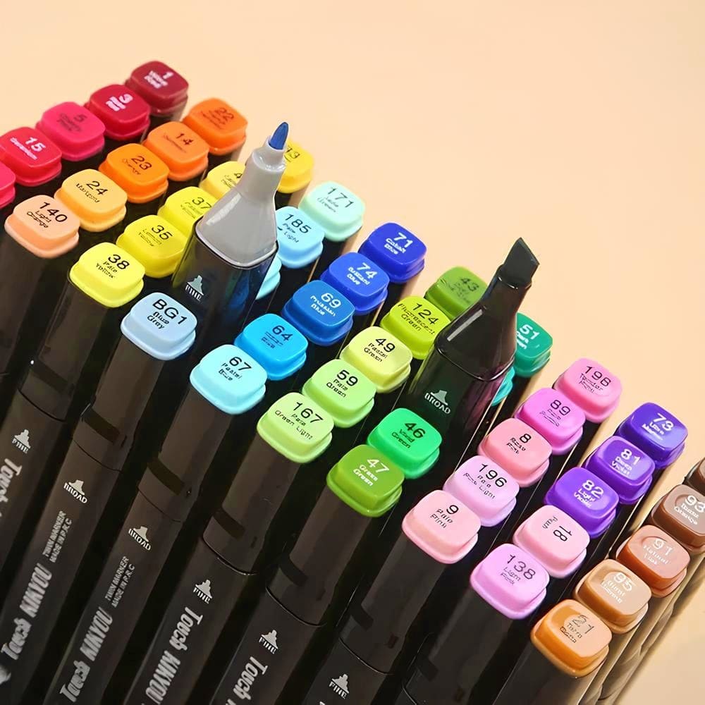 Canetinhas Marcador Ponta Dupla Para Colorir Mercado Livre