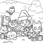 Gabby Desenho de Natal Para Colorir Imprimir PDF