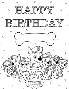 Desenhos Patrulha Canina Para Colorir Imprimir PDF