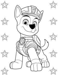 Desenhos Patrulha Canina Para Colorir Imprimir PDF