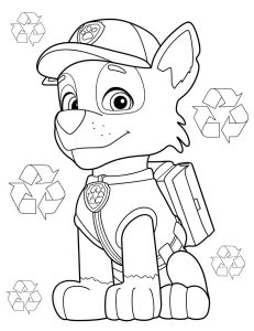 Desenhos Patrulha Canina Para Colorir Imprimir PDF