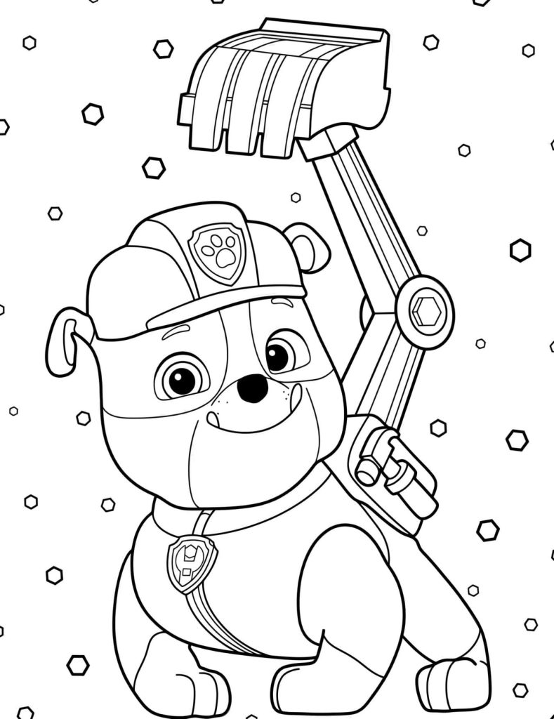 Desenhos Patrulha Canina Para Colorir Imprimir PDF