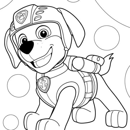Desenhos Patrulha Canina Para Colorir Imprimir PDF