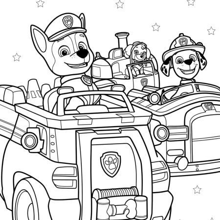 Desenhos Patrulha Canina Para Colorir Imprimir PDF