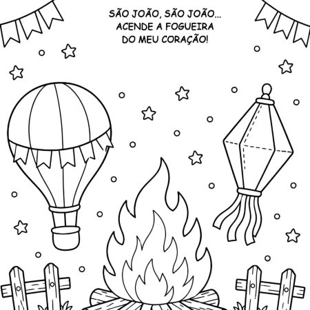 Atividade Escolar Festa Junina Para Imprimir PDF