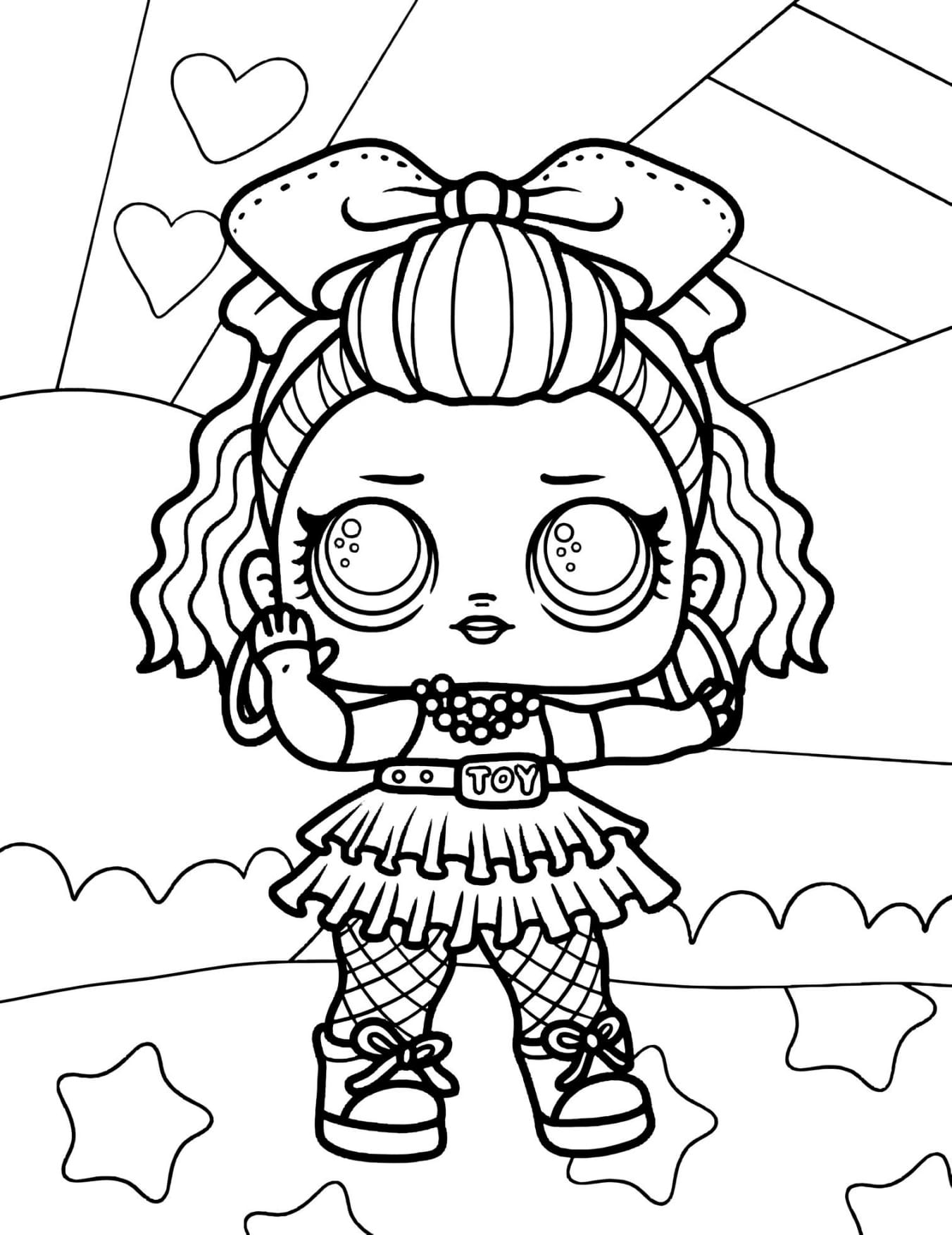 Desenho Lol Para Colorir e Pintar - Imprimir PDF