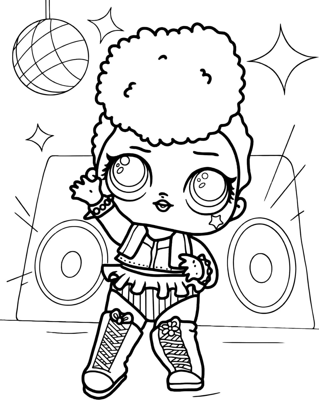Lol Surprise Para Colorir e Pintar - Imprimir PDF