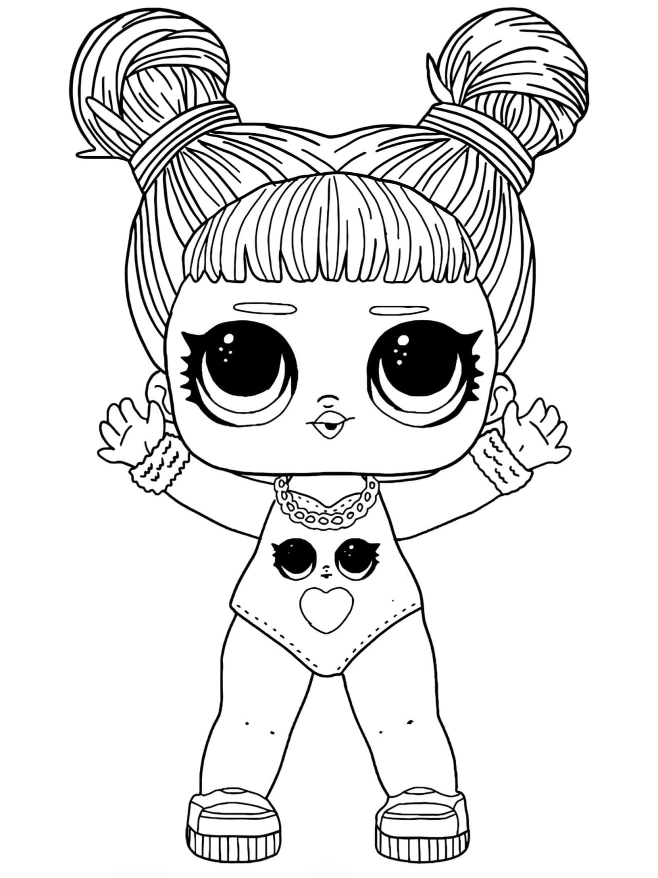 Lol Surprise Para Colorir e Pintar - Imprimir PDF