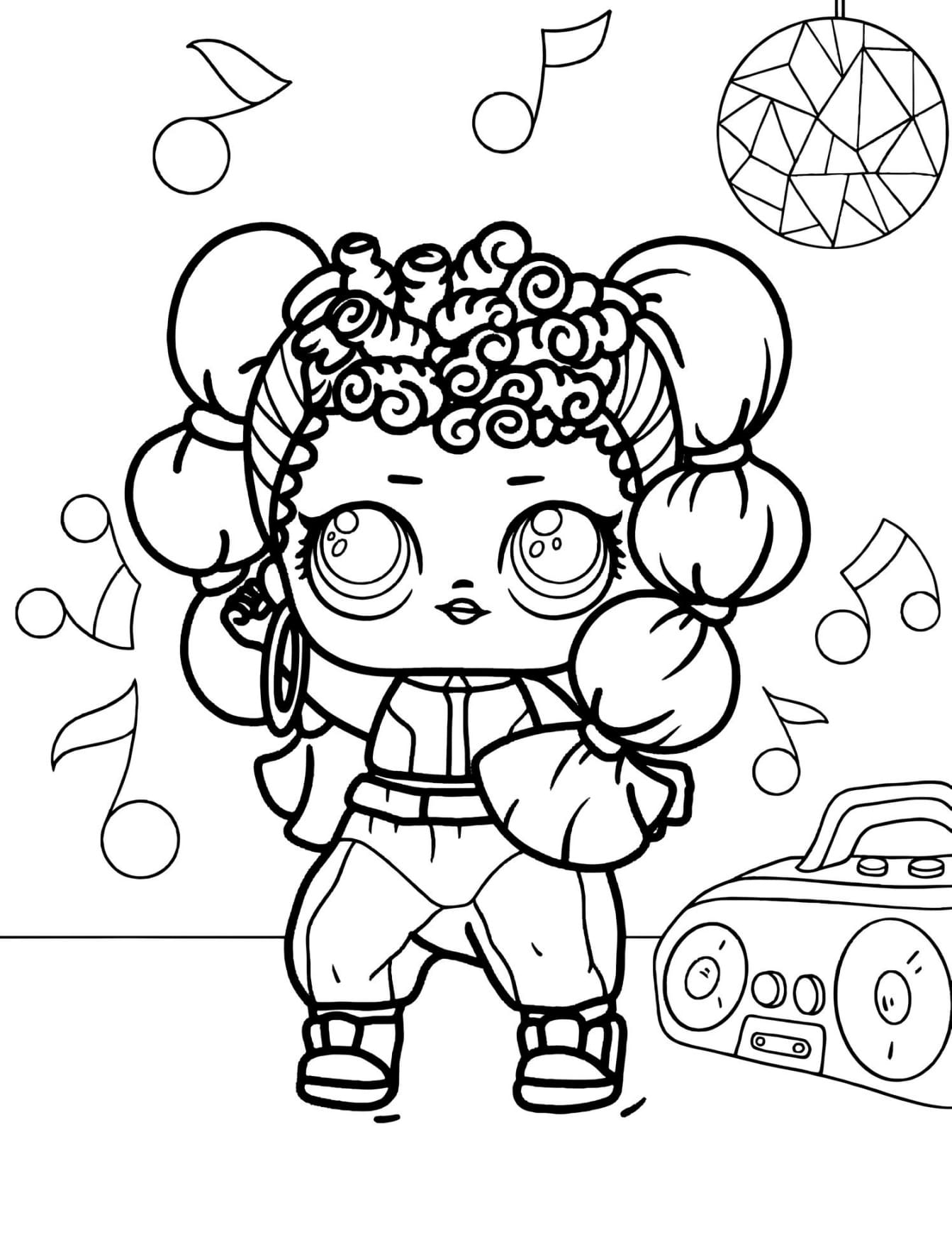 Lol Surprise Para Colorir e Pintar - Imprimir PDF