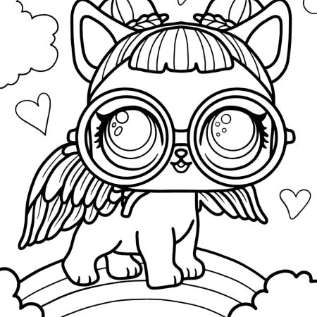 Desenhos Lol Pet Para Colorir e Pintar - Imprimir PDF