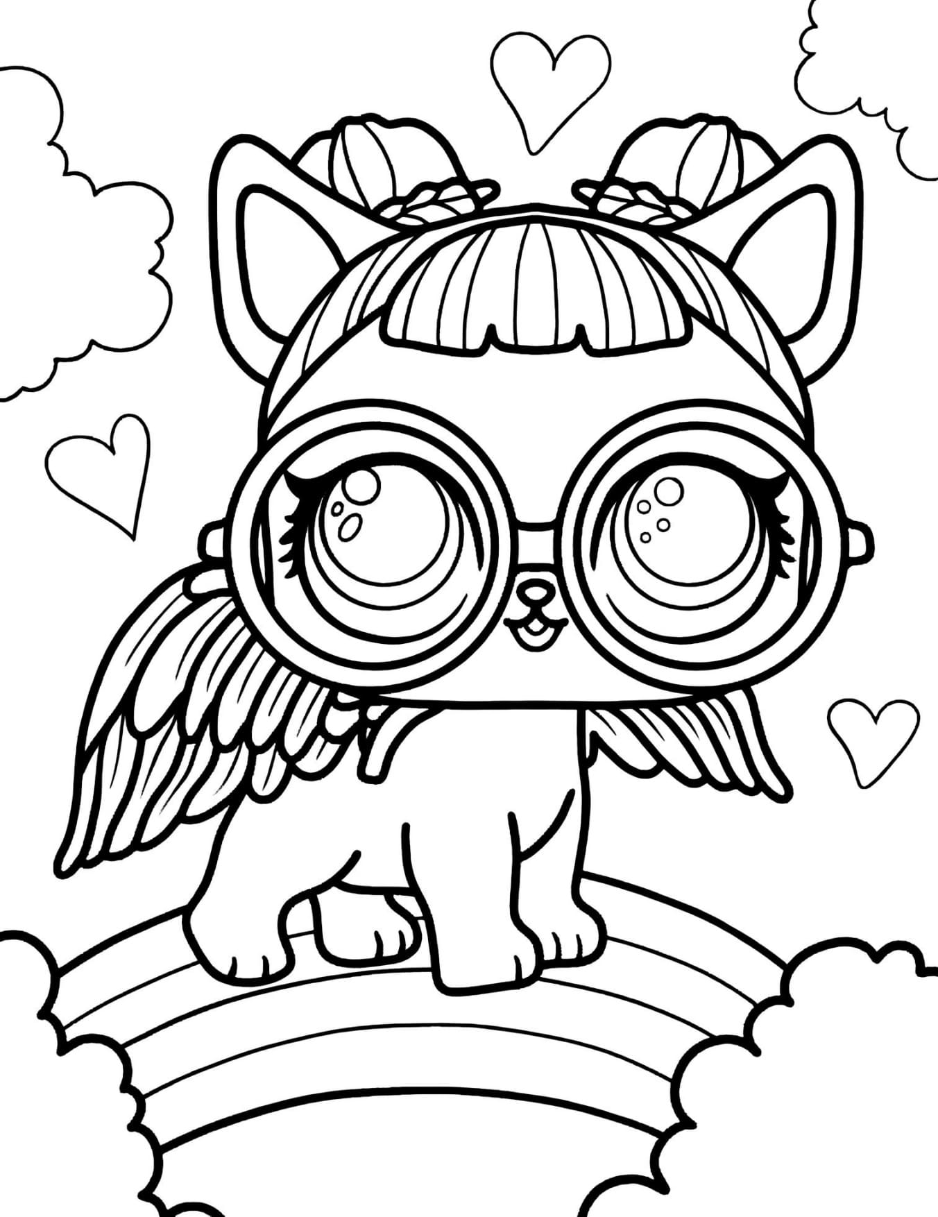 Desenhos Lol Pet Para Colorir e Pintar - Imprimir PDF