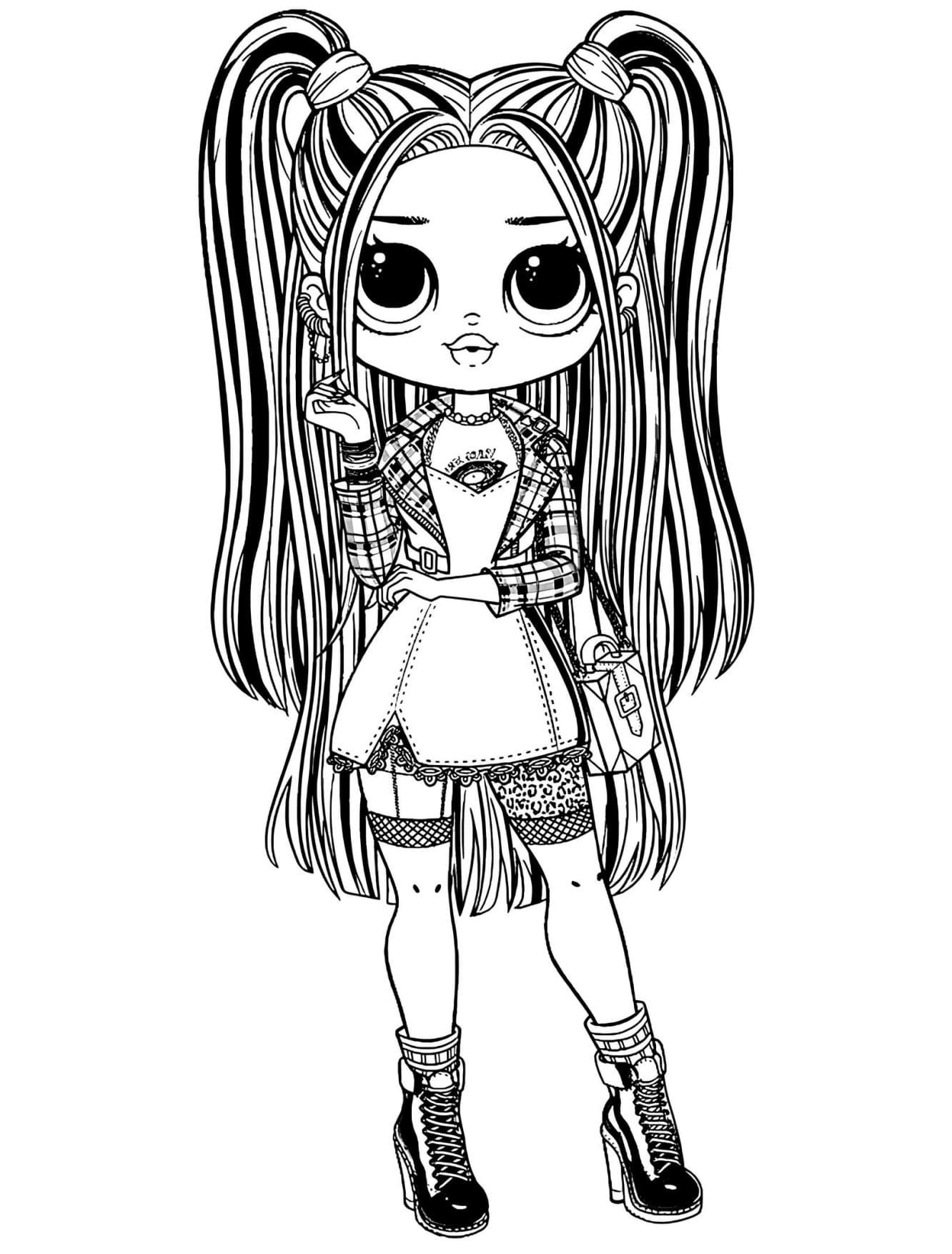 Lol Omg Para Colorir e Pintar - Imprimir PDF