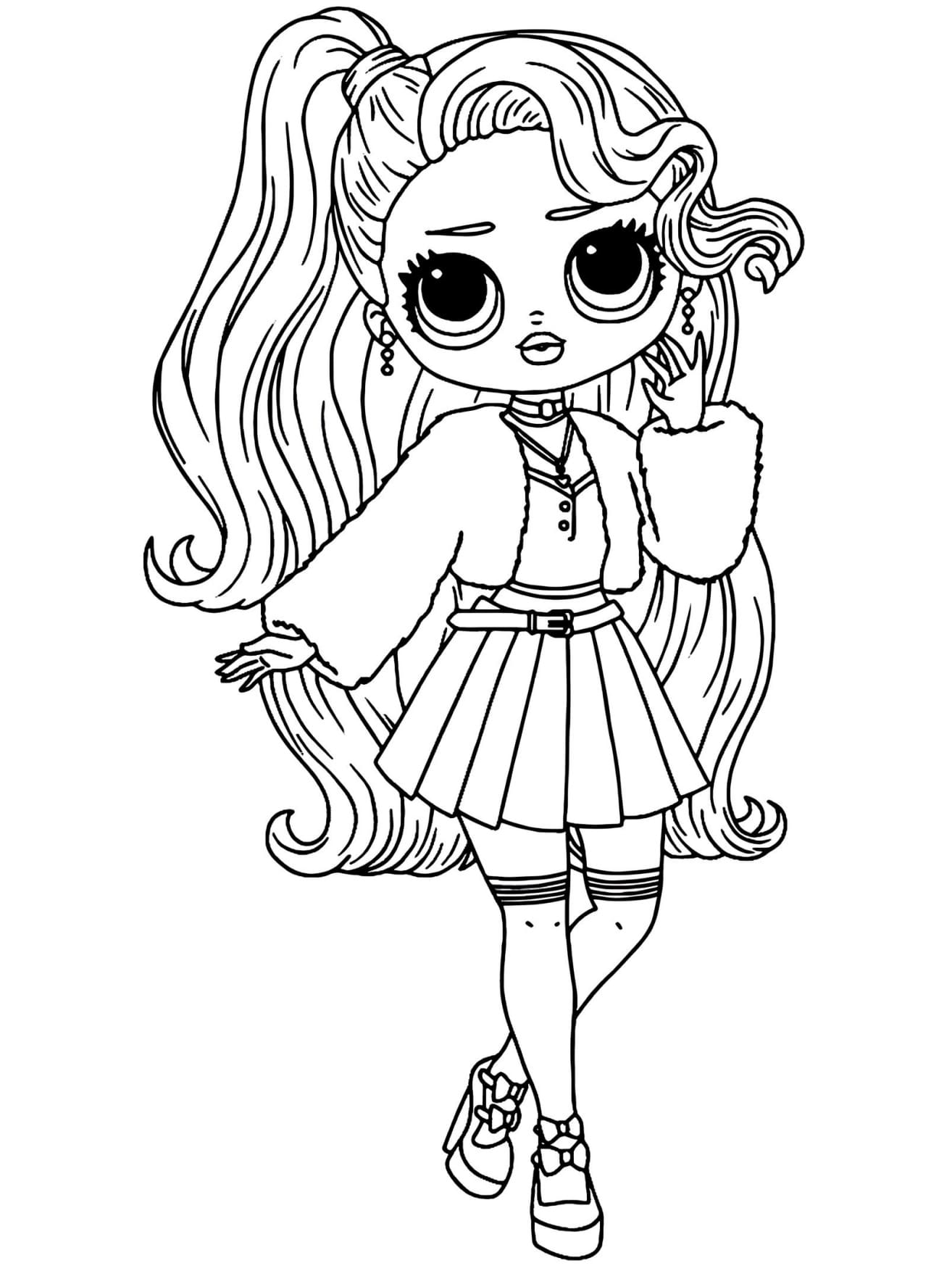 Lol Omg Para Colorir e Pintar - Imprimir PDF