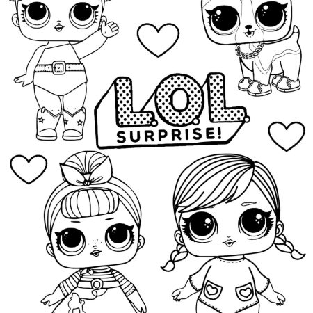 Lol Surprise Para Colorir e Pintar - Imprimir PDF