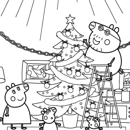 Peppa Pig Desenho Para Colorir Infantil Imprimir PDF
