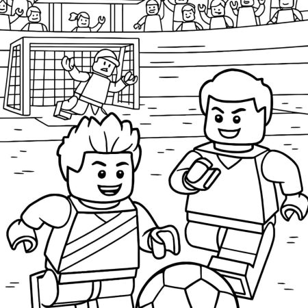 Roblox Futebol Para Colorir e Pintar Imprimir PDF