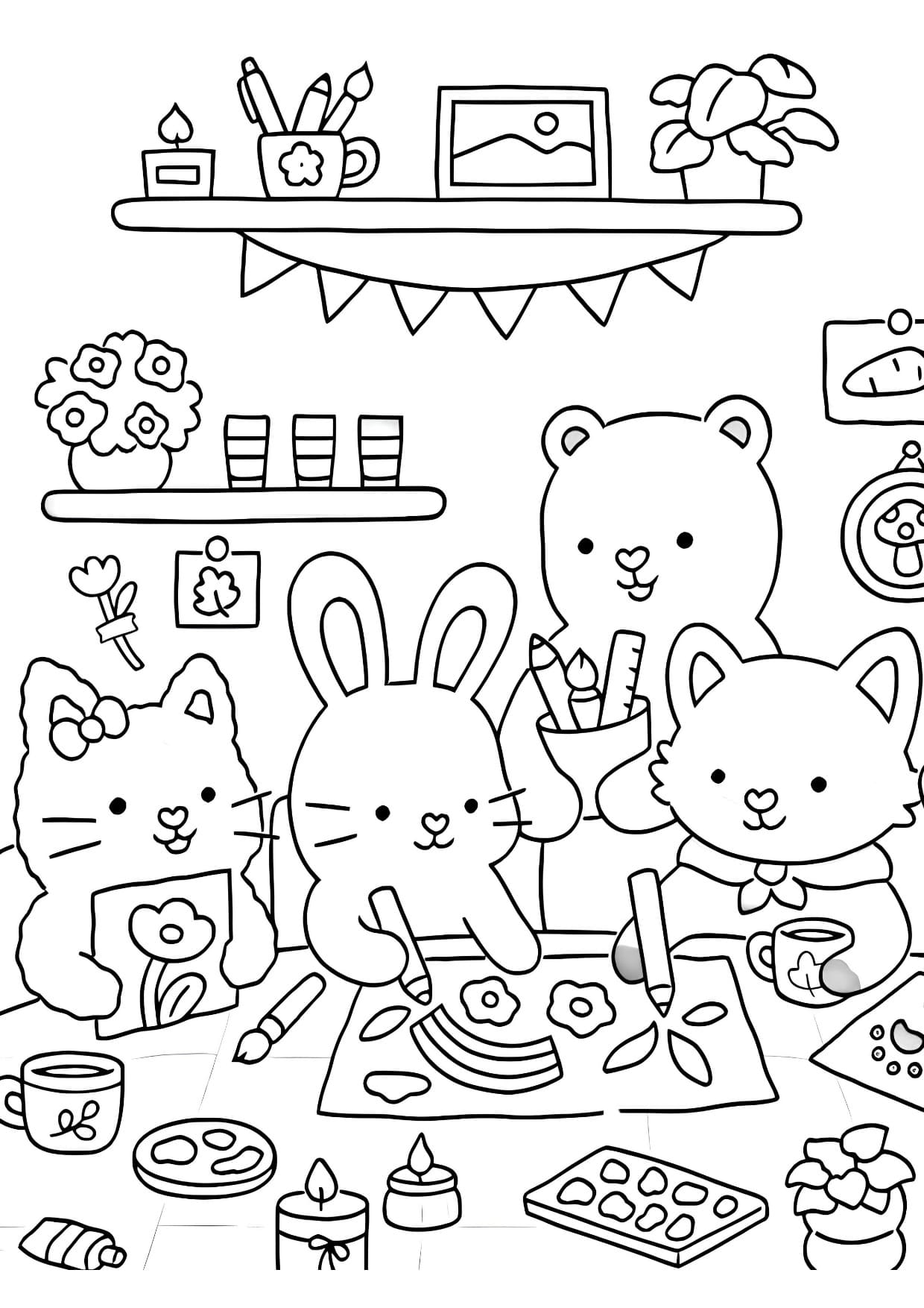 Desenhos Bobbie Goods Para Imprimir PDF e Colorir