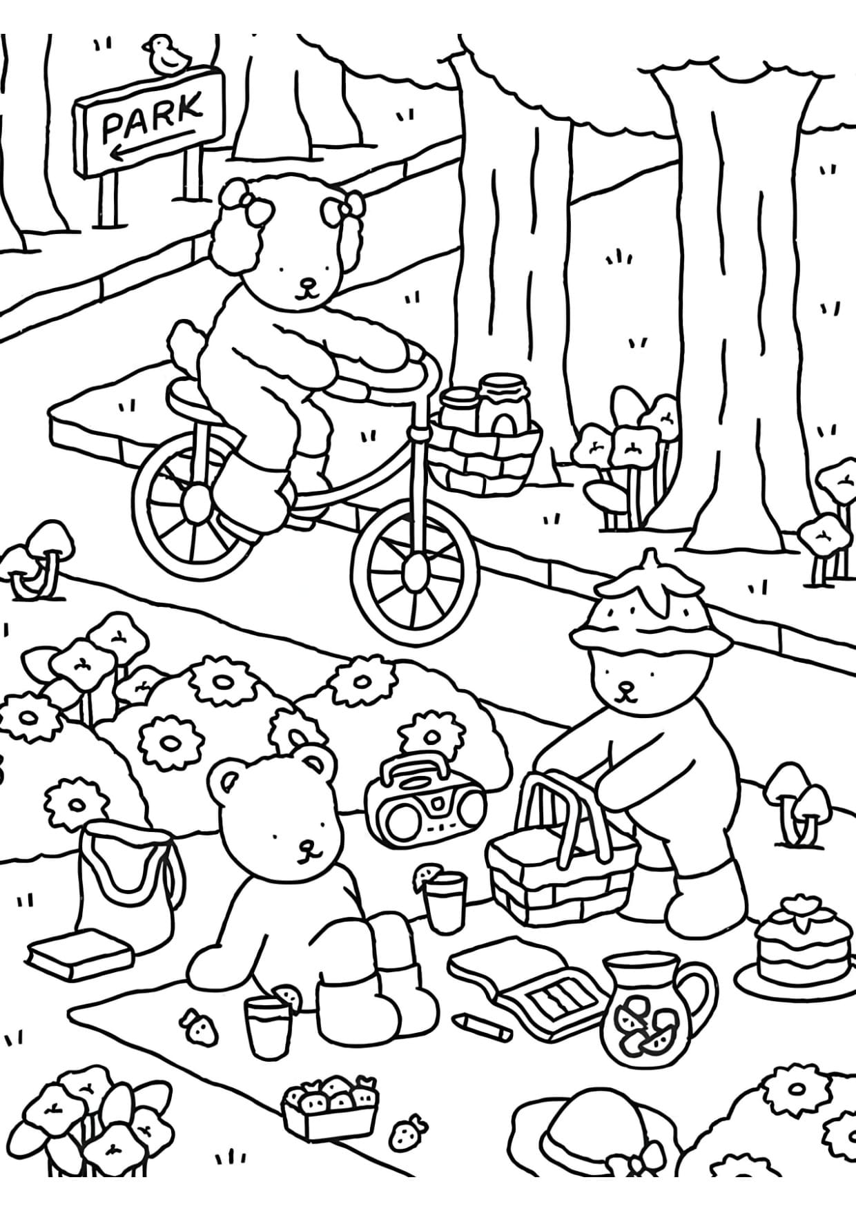 Desenhos Bobbie Goods Para Imprimir PDF e Colorir