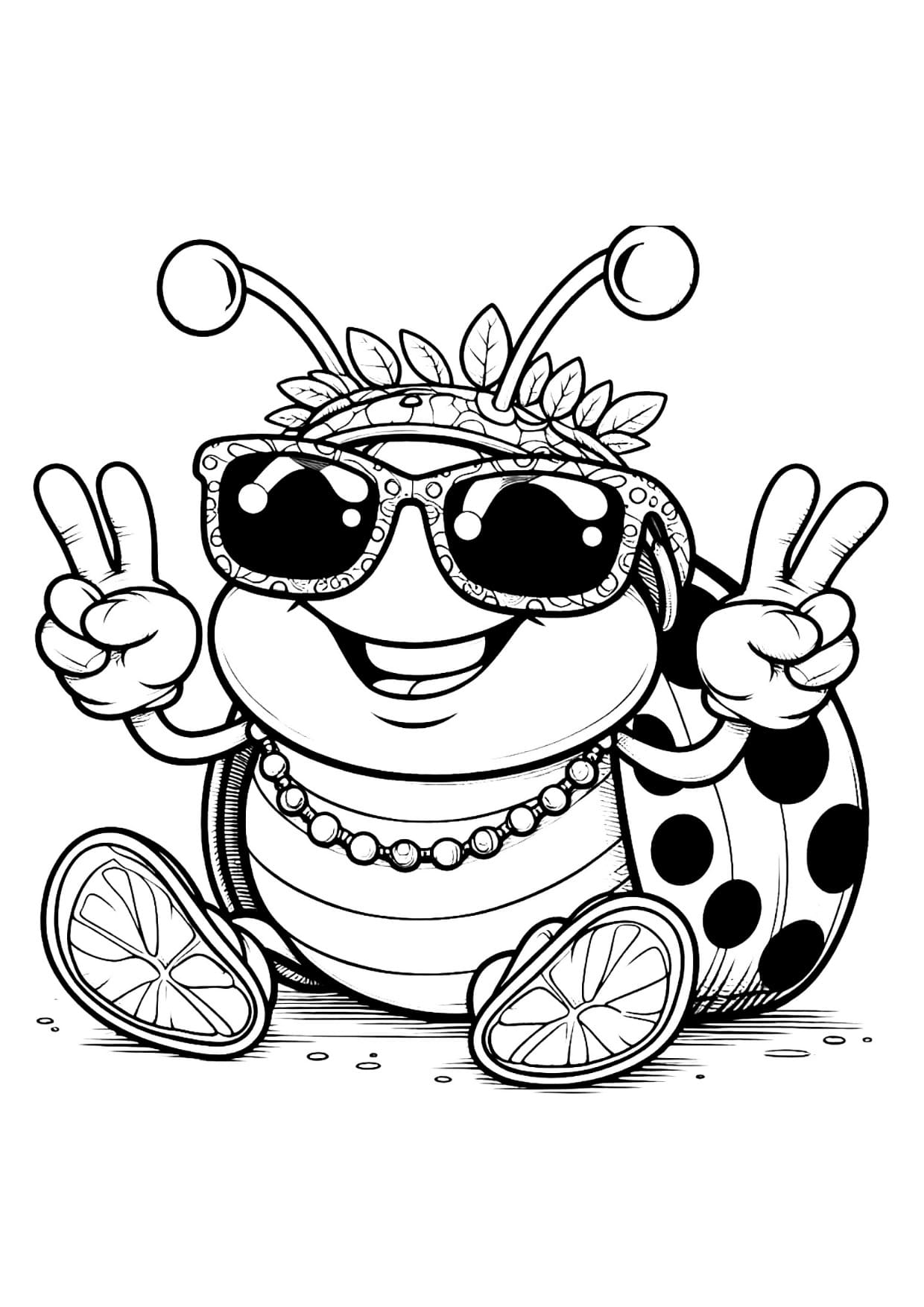 Desenho de Animais Fofos Para Colorir e Imprimir PDF Grátis