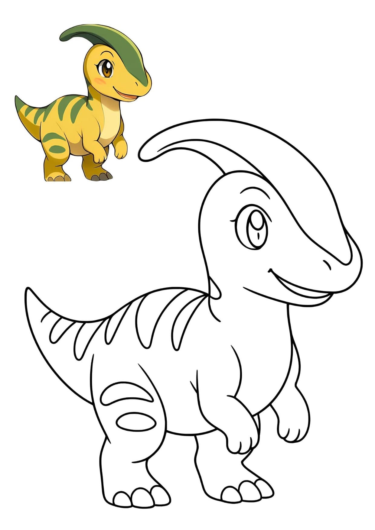 Desenhos de Dinossauros Para Colorir e Pintar Imprimir PDF