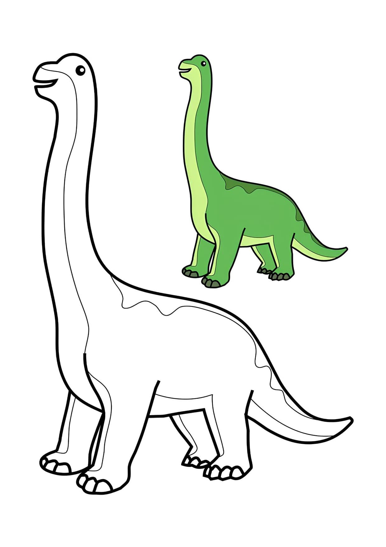 Desenhos de Dinossauros Para Colorir e Pintar Imprimir PDF