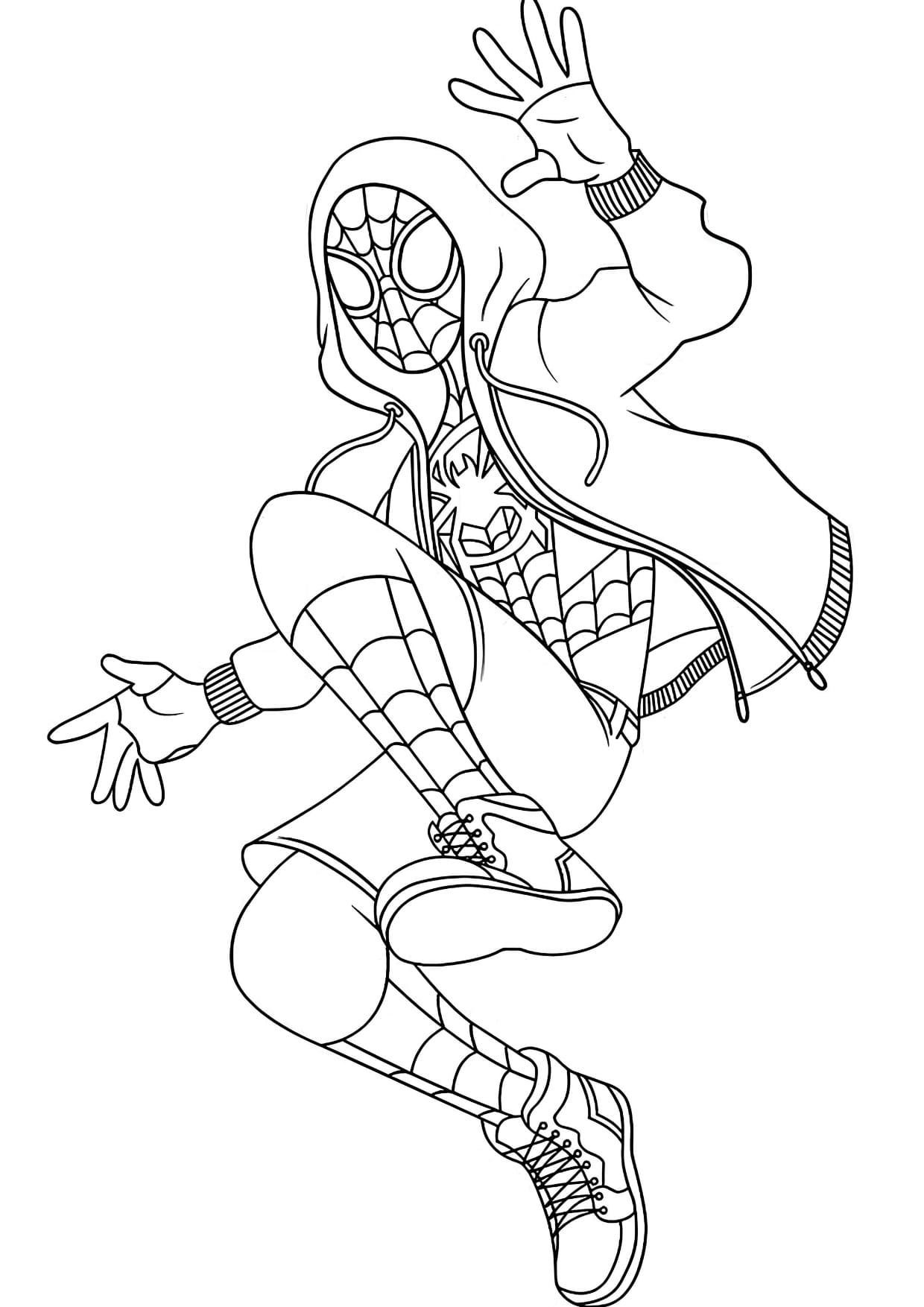 Desenhos do Homem Aranha Para Colorir Imprimir PDF