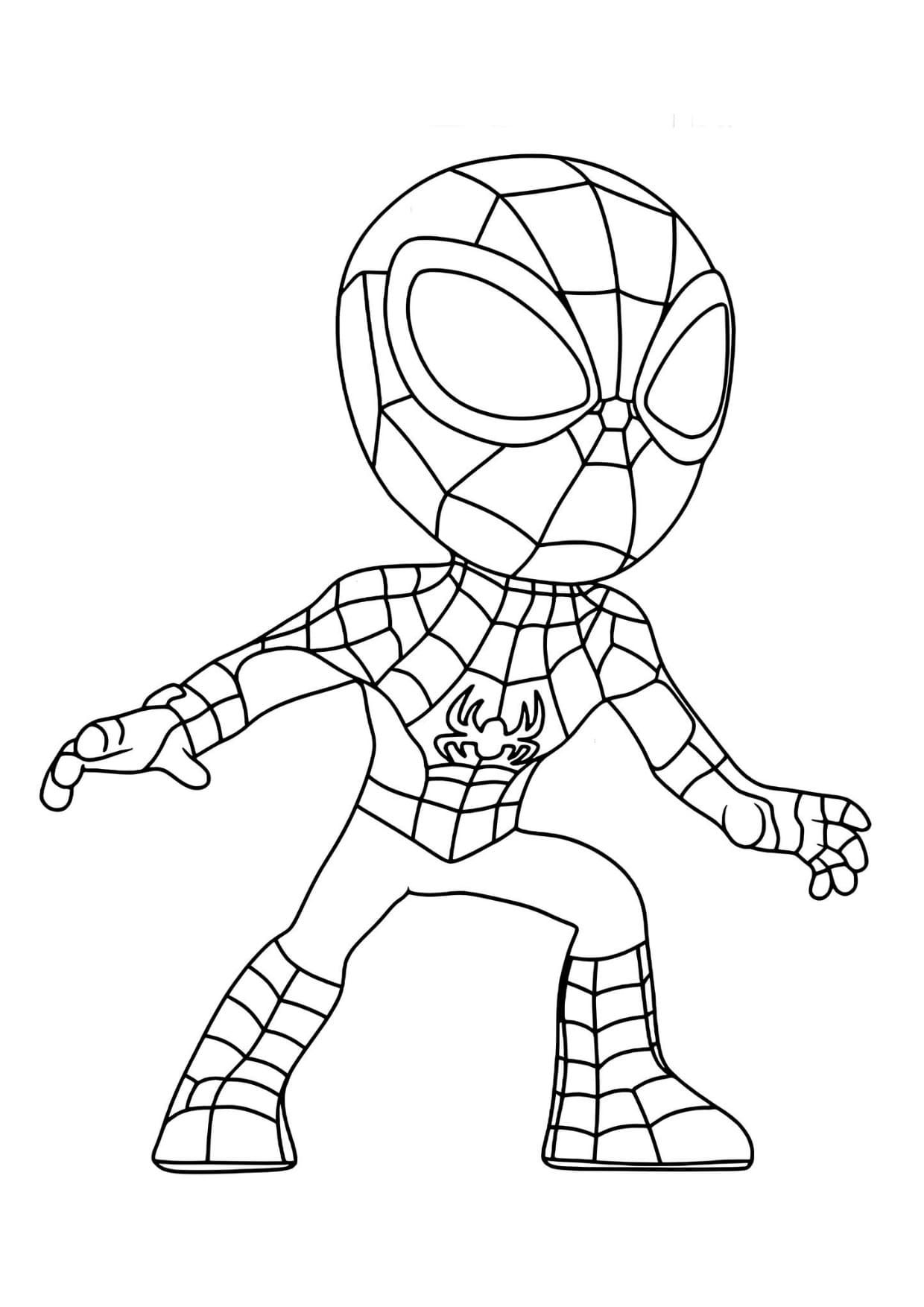Homem Aranha Desenhos Para Colorir Imprimir PDF