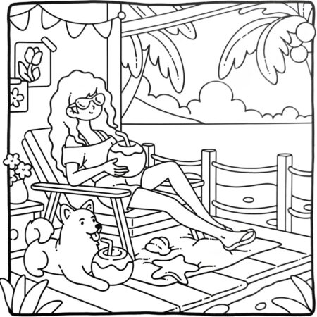 Desenhos Para Colorir Terapia Imprimir PDF Vida Aconchegante