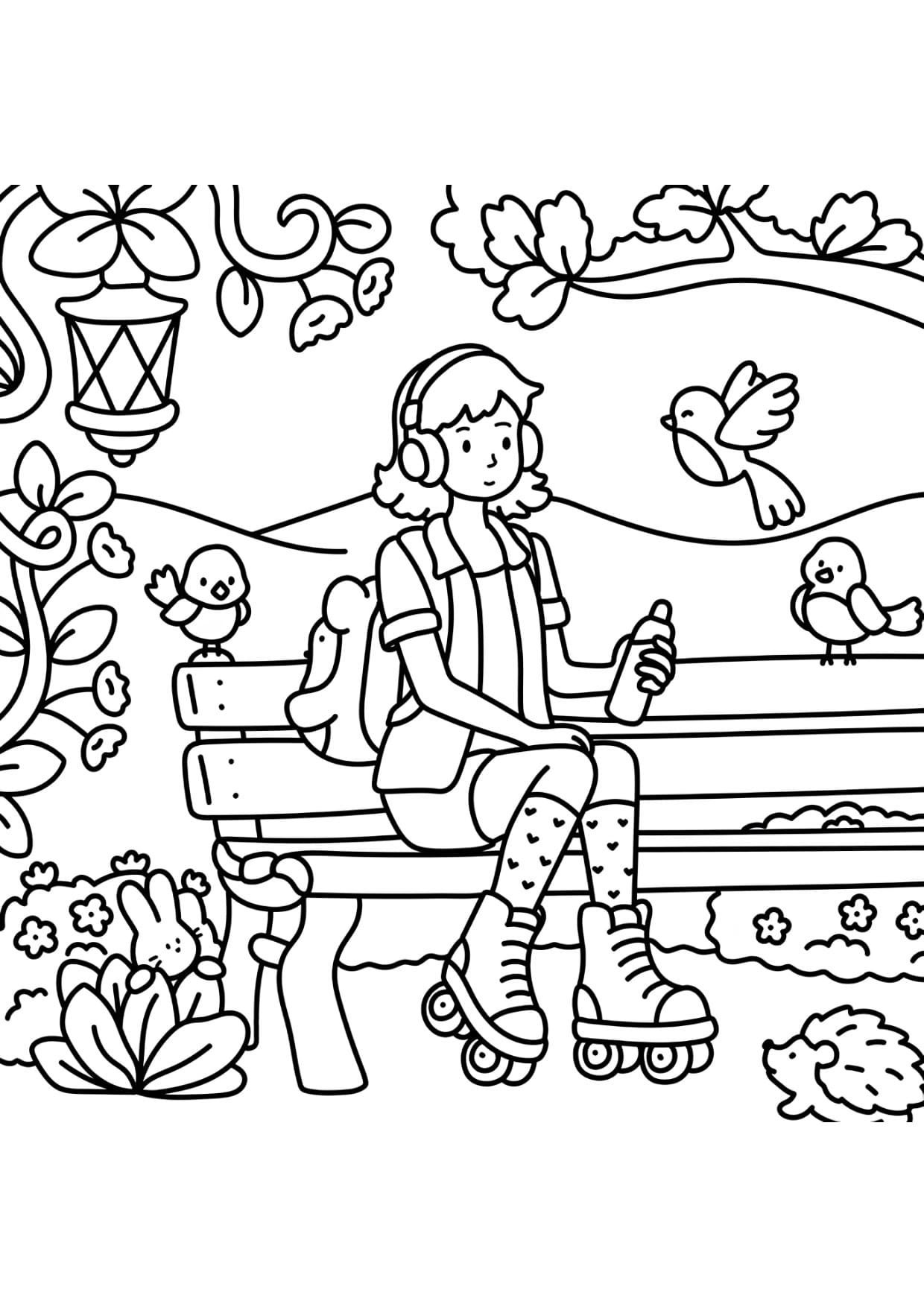 Desenhos Para Colorir Terapia Imprimir PDF Vida Aconchegante