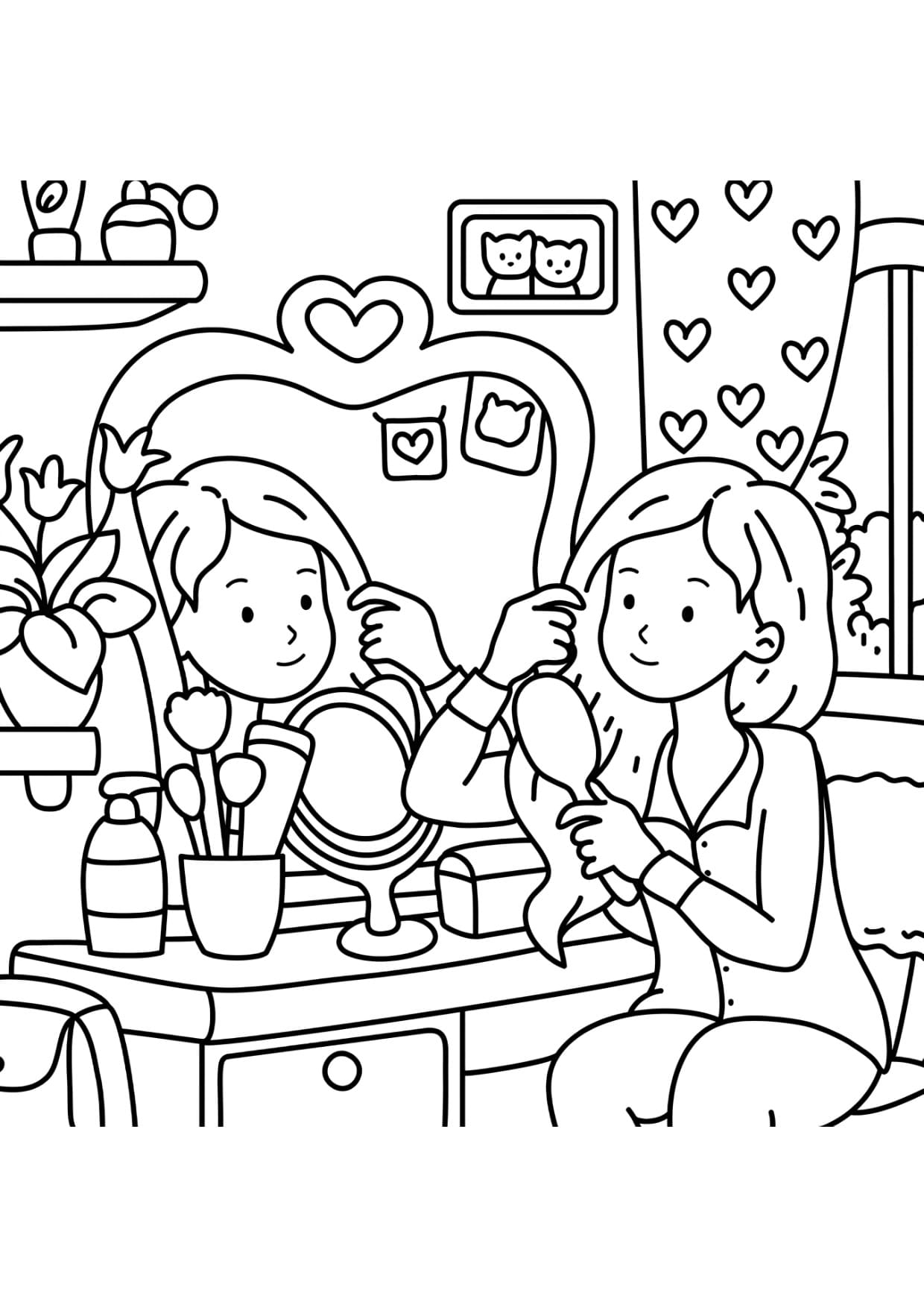 Desenhos Para Colorir Terapia Imprimir PDF Vida Aconchegante