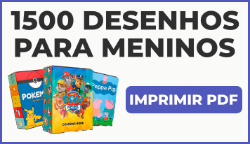 Pacote de Desenhos Para Colorir Download PDF Infantil