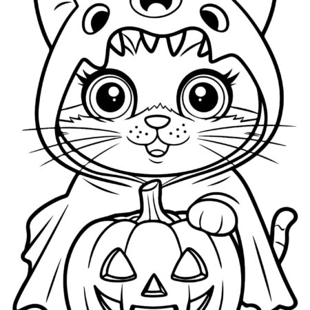 Desenhos de Gatos Fofos Para Colorir e Imprimir PDF
