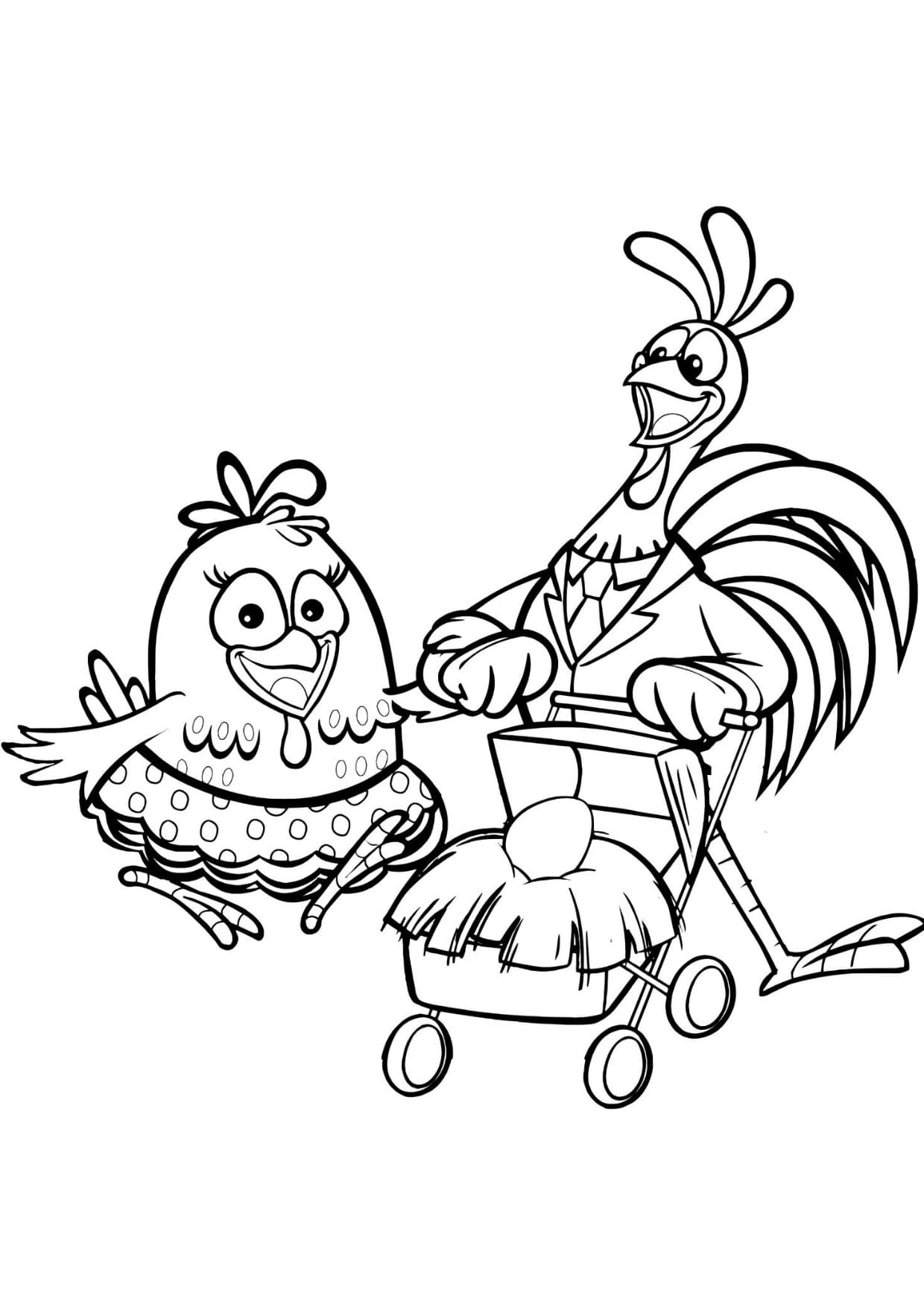 Desenhos da Galinha Pintadinha Para Colorir e Imprimir PDF