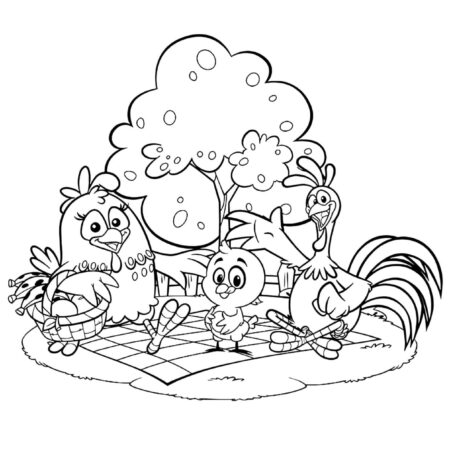Desenhos da Galinha Pintadinha Para Colorir e Imprimir PDF