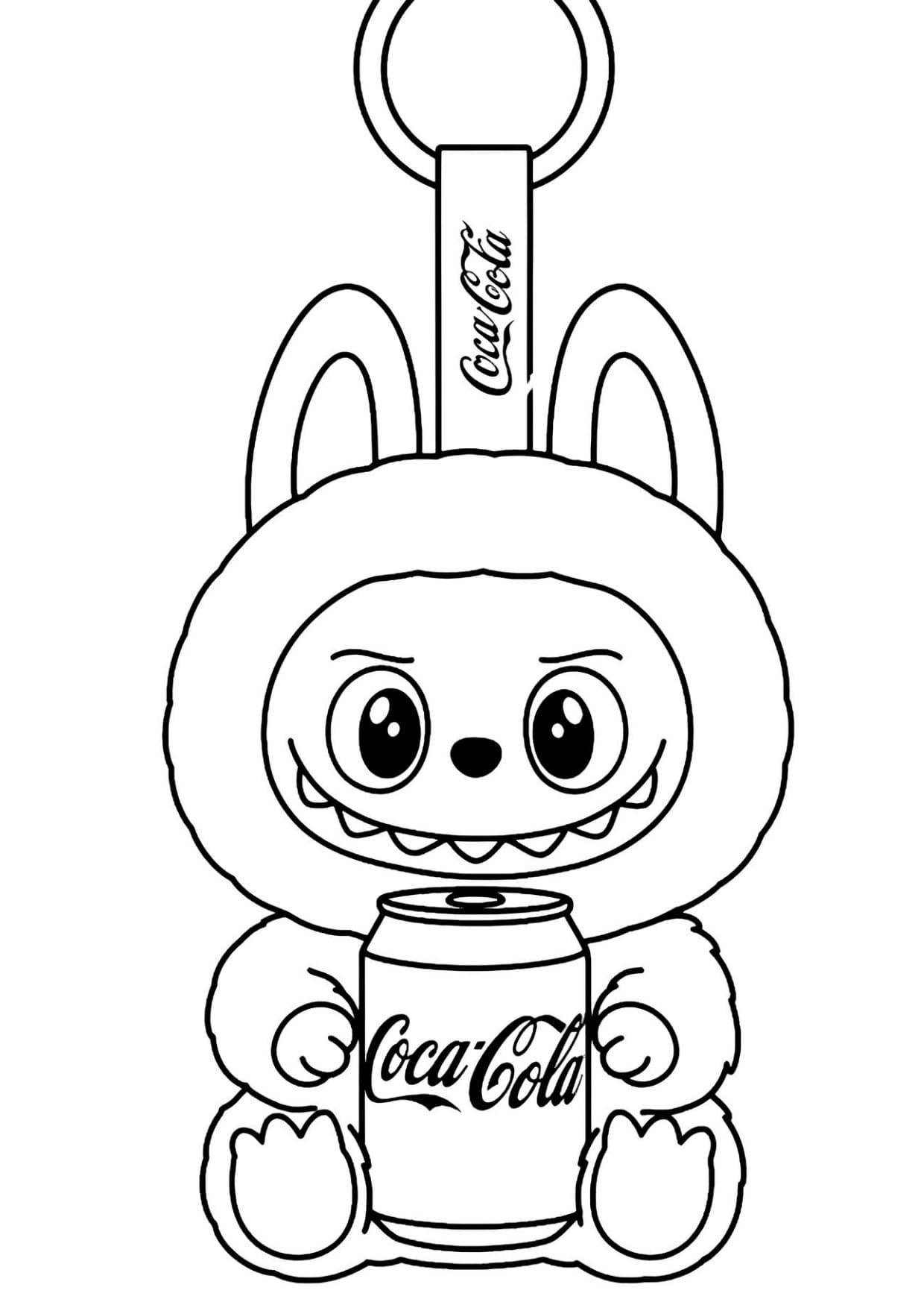 Desenhos de Labubu Para Colorir e Imprimir PDF