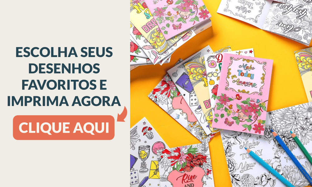 365 Desenhos Para Colorir PDF Grátis - Imprimir Agora
