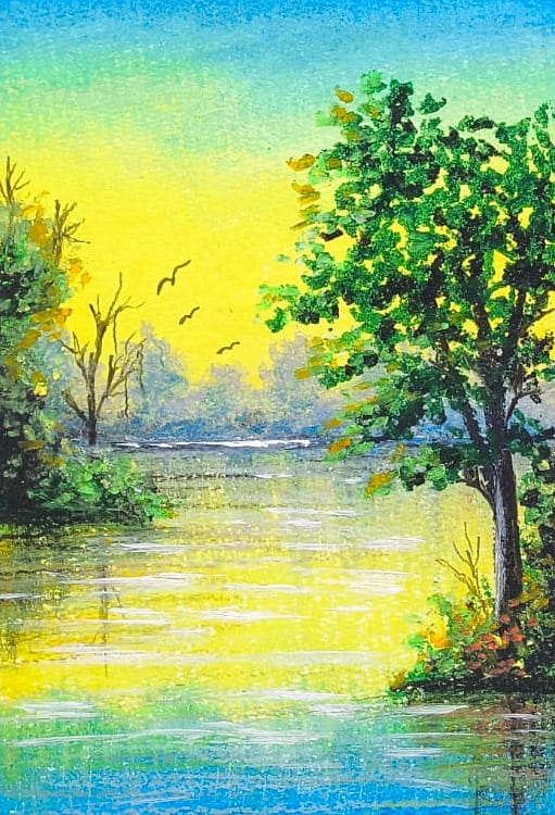 Curso Online de Pintura com Giz Pastel Oleoso Paisagens