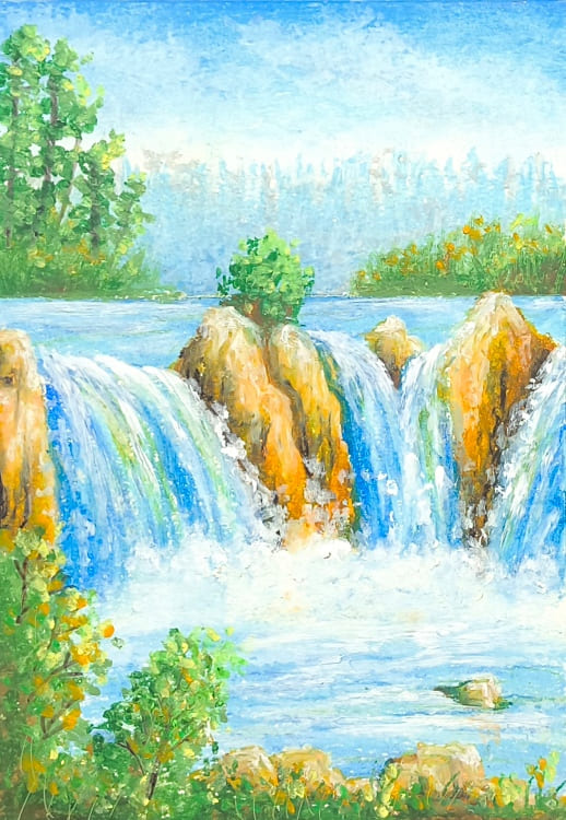Curso Online de Pintura com Giz Pastel Oleoso Paisagens