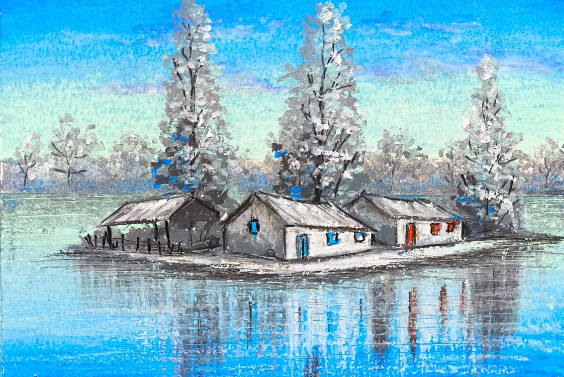 Curso Online de Pintura com Giz Pastel Oleoso Paisagens