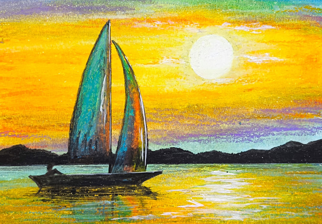 Curso Online de Pintura com Giz Pastel Oleoso Paisagens