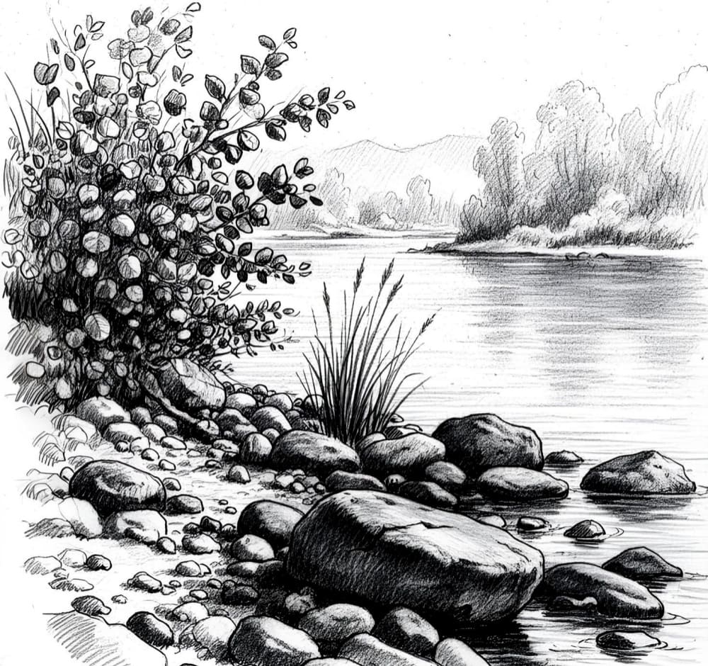 Curso Online de Desenho Paisagens Para Iniciantes